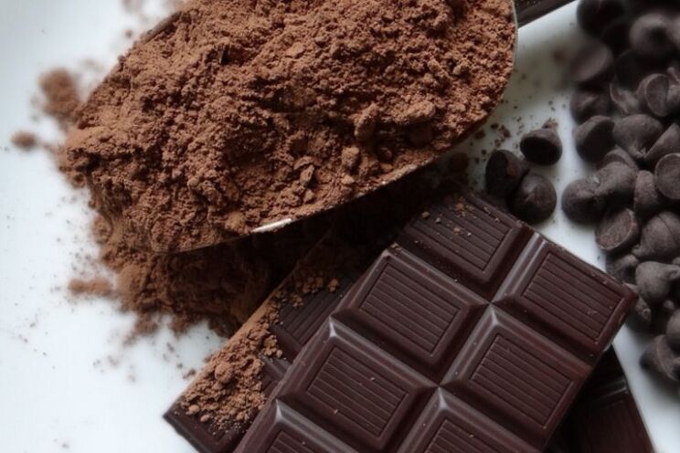 chocolade om de potentie te vergroten