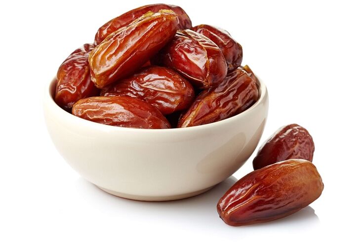 dadels om de potentie te vergroten